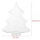 48pcs Clear Plastic Fillable Christmas Tree Ornaments Decor 11