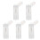 5pcs Nail Polish Remover Pump Dispenser Bottles 5