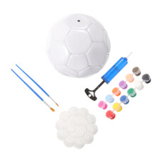 1set Unfinished Soccer Ball for DIY Hand Painting