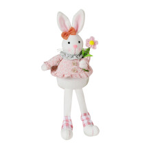 3pcs Easter Bunny Doll Plush Rabbit Decoration Ornament