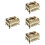 4pcs Acrylic Tissue Box Case Home Table Decor 8
