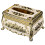 4pcs Acrylic Tissue Box Case Home Table Decor 2
