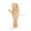 2pcs Wooden Flexible Hand Model Puppet Joint Hand 10