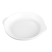 Ceramic Pie Pan with Double Handle Oven Microwave Dishwasher Safe