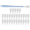 4sets Disposable Toilet Brushes with Brush Heads 2