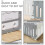 6pcs Baby Gate Mounting Kit with Safety Brackets 8