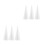 6Pcs Foam Craft Tree Cones White Polystyrene for Handmade Projects 7