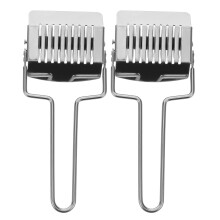 2pcs Stainless Steel Pasta Cutter Noodle Roller Mincer
