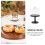 1set Wooden Cake Stand with Dome Cover 8