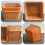 1pc Plastic Storage Basket Product Display Organizer 8