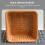 1pc Plastic Storage Basket Product Display Organizer 11