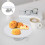 1set Rabbit Dessert Stand Ceramic Cupcake Plate Cake Holder 7