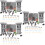 3sets Medieval Figurines Castle Soldier Models Micro Landscaping 9