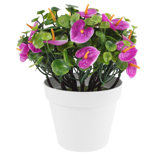 3pcs Artificial Potted Plants Simulated Bonsai Decor 2