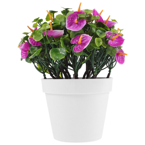 3pcs Artificial Potted Plants Simulated Bonsai Decor