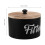 Round Wooden Laundry Beads Storage Container with Lid 50pcs 2