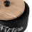 Round Wooden Laundry Beads Storage Container with Lid 50pcs 8