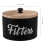 Round Wooden Laundry Beads Storage Container with Lid 50pcs 3