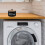 Round Wooden Laundry Beads Storage Container with Lid 50pcs 10