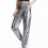 1Pantalon Femme Disco Élastique Polyester Durable Soirée 7