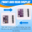 2pcs MPU-9250 BMP280 SPI IIC 10DOF 9- Sensor Board Module -91 6