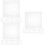 15pcs Clear Acrylic Sheets Square DIY Craft Boards 7