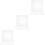 15pcs Clear Acrylic Sheets Square DIY Craft Boards 5