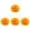 4pcs Simulated Eucalyptus Topiary Ball Decorative Plant 4