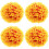 4pcs Simulated Eucalyptus Topiary Ball Decorative Plant 7