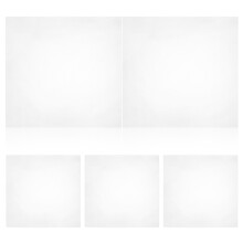 10pcs Clear Acrylic Sheets Square DIY Craft Signs