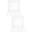 10pcs Clear Acrylic Sheets Square DIY Craft Signs 7