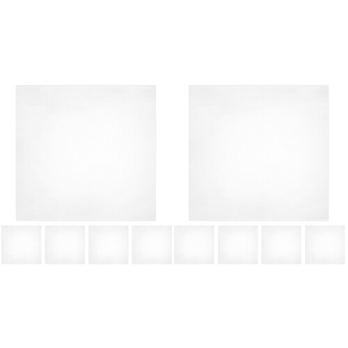 10pcs Clear Acrylic Sheets Square DIY Craft Signs 1