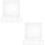 10pcs Clear Acrylic Sheets Square DIY Craft Signs 6