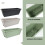 3pcs Plastic Vegetable Planting Pots for Balcony Flower 9