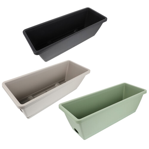 3pcs Plastic Vegetable Planting Pots for Balcony Flower 2