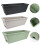 3pcs Plastic Vegetable Planting Pots for Balcony Flower 4