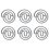 Car Electronic Exhaust Actuator Valve Spring for 6PCS 1