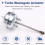 Valvola di bypass turbo wastegate per auto 4