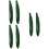 6Pcs Foam Simulation Cucumber Models Green Display Ornaments 9