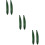 6Pcs Foam Simulation Cucumber Models Green Display Ornaments 11