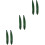 6Pcs Foam Simulation Cucumber Models Green Display Ornaments 7