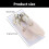 Set of 2 Beautiful Feathered Birds Christmas Tree-White 2