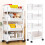 Space Saving Narrow Bookshelf Movable-5 layers without cov 3
