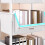 Space Saving Narrow Bookshelf Movable-5 layers without cov 7