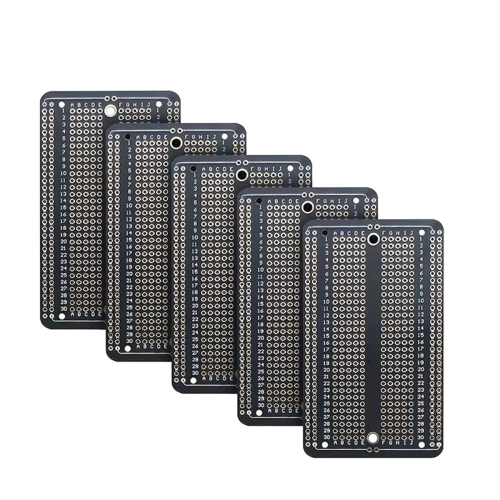 Dobbeltsidig PCB-kort prototypesett DIY-sveising 5 stk.