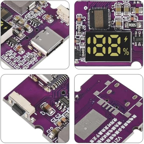 2 module de încărcare rapidă bidirecțională cu baterie externă de 22,5 W 2