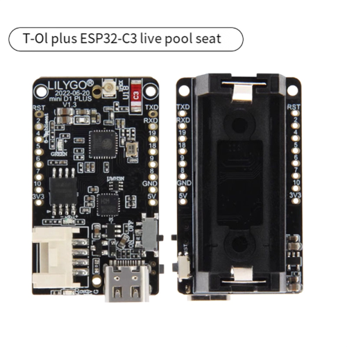 T-OI Plus ESP32-C3 trådløst moduludviklingskort A 2