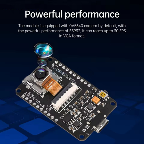 ESP32-CAM Udviklingskort WiFi Bluetooth Modul OV5640 Kamera 1