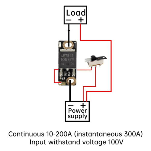 5 stk. 160A høyeffekts MOS-triggerbrytermodul 2