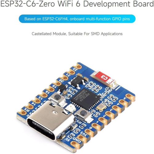 2 stk. ESP32 udviklingskort ESP32-C6 Mini udviklingskort 2